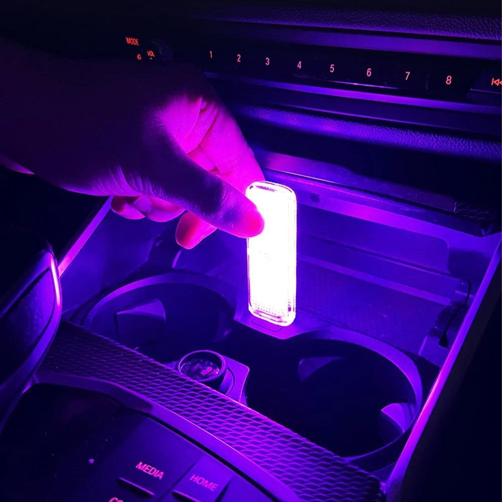 Universal Auto USB Atmosphäre Licht 5V USB Lade Touch Control Licht