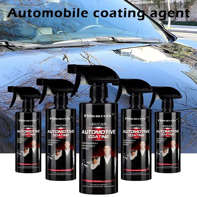 Keramikbeschichtung für Autos 500ML 9H Nano Flüssigglas-Kristallbeschichtung Hydrophobe Wasserdichte Politur Lackschu...