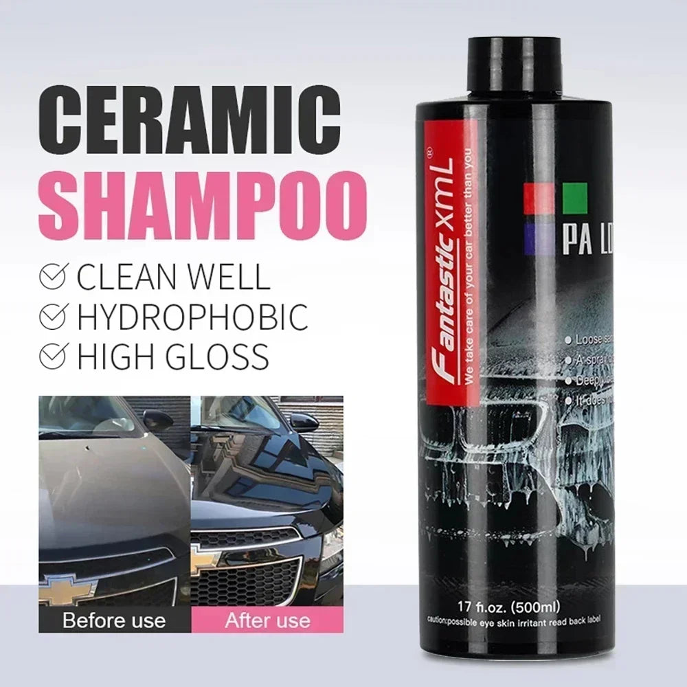 Hochkonzentriertes Auto-Shampoo Spray 500ml – SwissGlanzGarage Ansicht 2