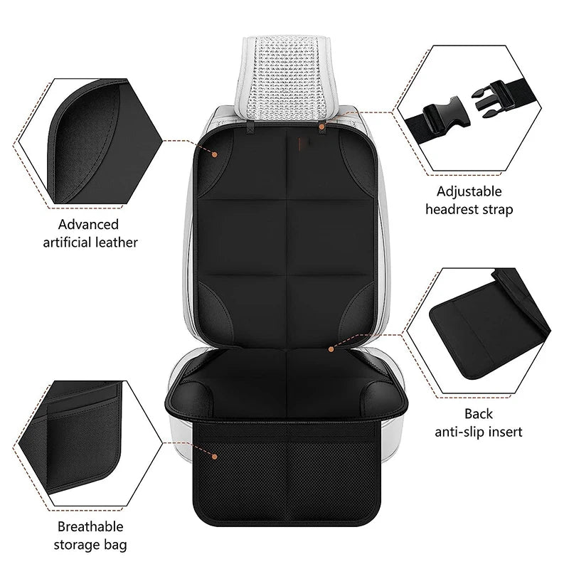 Sitzbezug mit Kopfstütze für Baby-Sitz – SwissGlanzGarage Ansicht 3