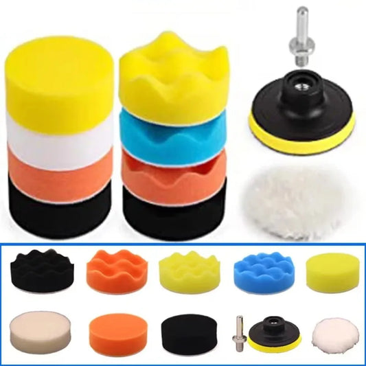 Auto Schaum Pad Puffer Kit Polieren Schwamm Pads Kit Polieren