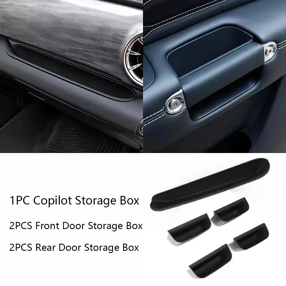 Auto Tür Armlehne Lagerung Box Zentrale Konsole Copilot Organizer