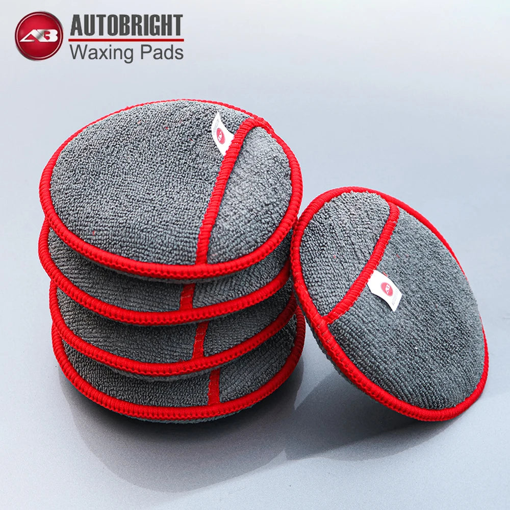 Mikrofaser-Applikator-Pad 5 Zoll – SwissGlanzGarage Ansicht 3