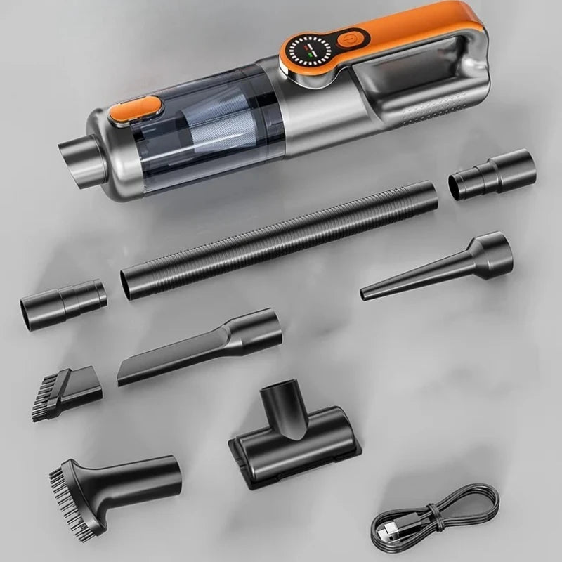 Kabelloser Auto-Staubsauger mit hoher Saugleistung – SwissGlanzGarage Ansicht 4