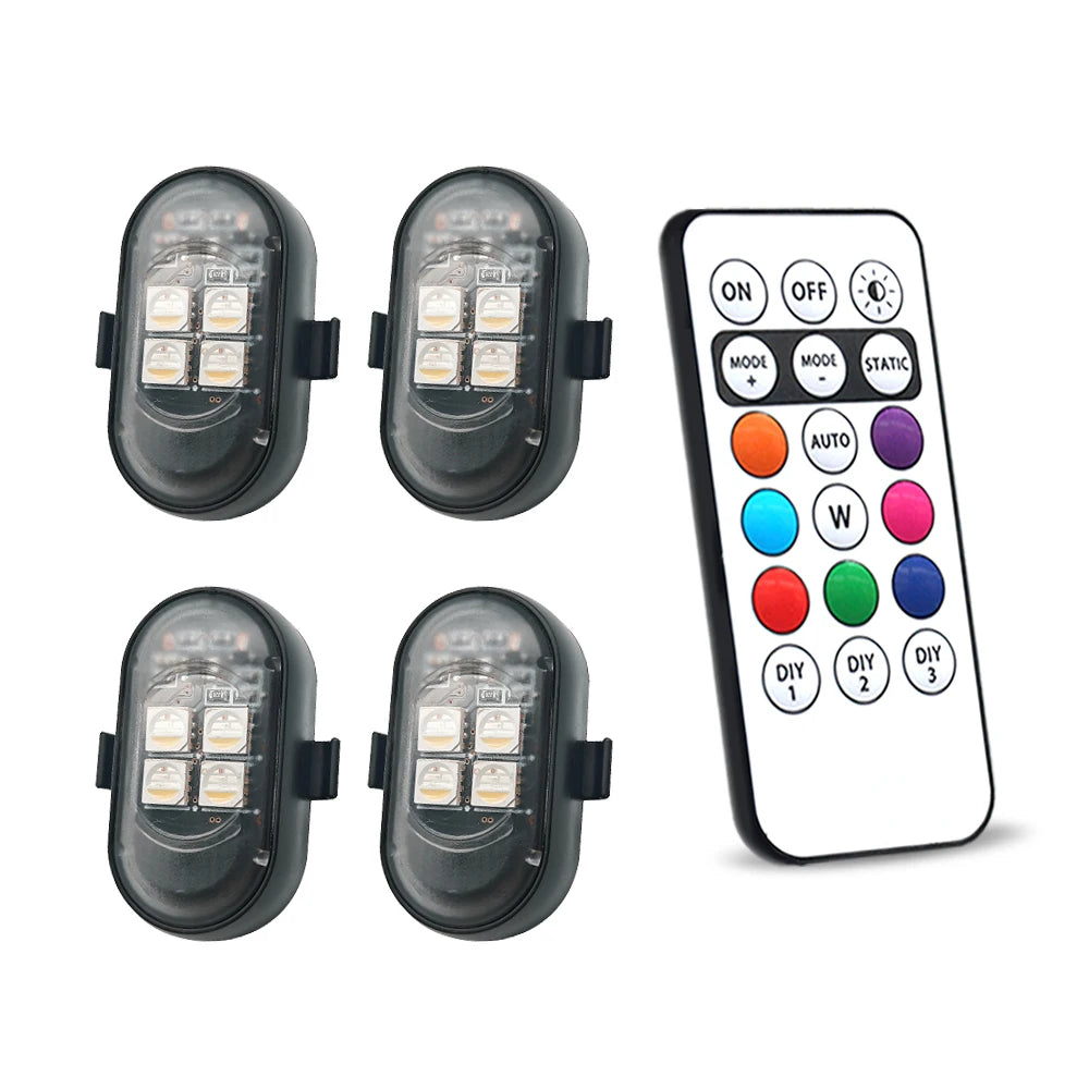 Wiederaufladbares LED Licht Set – SwissGlanzGarage Ansicht 6