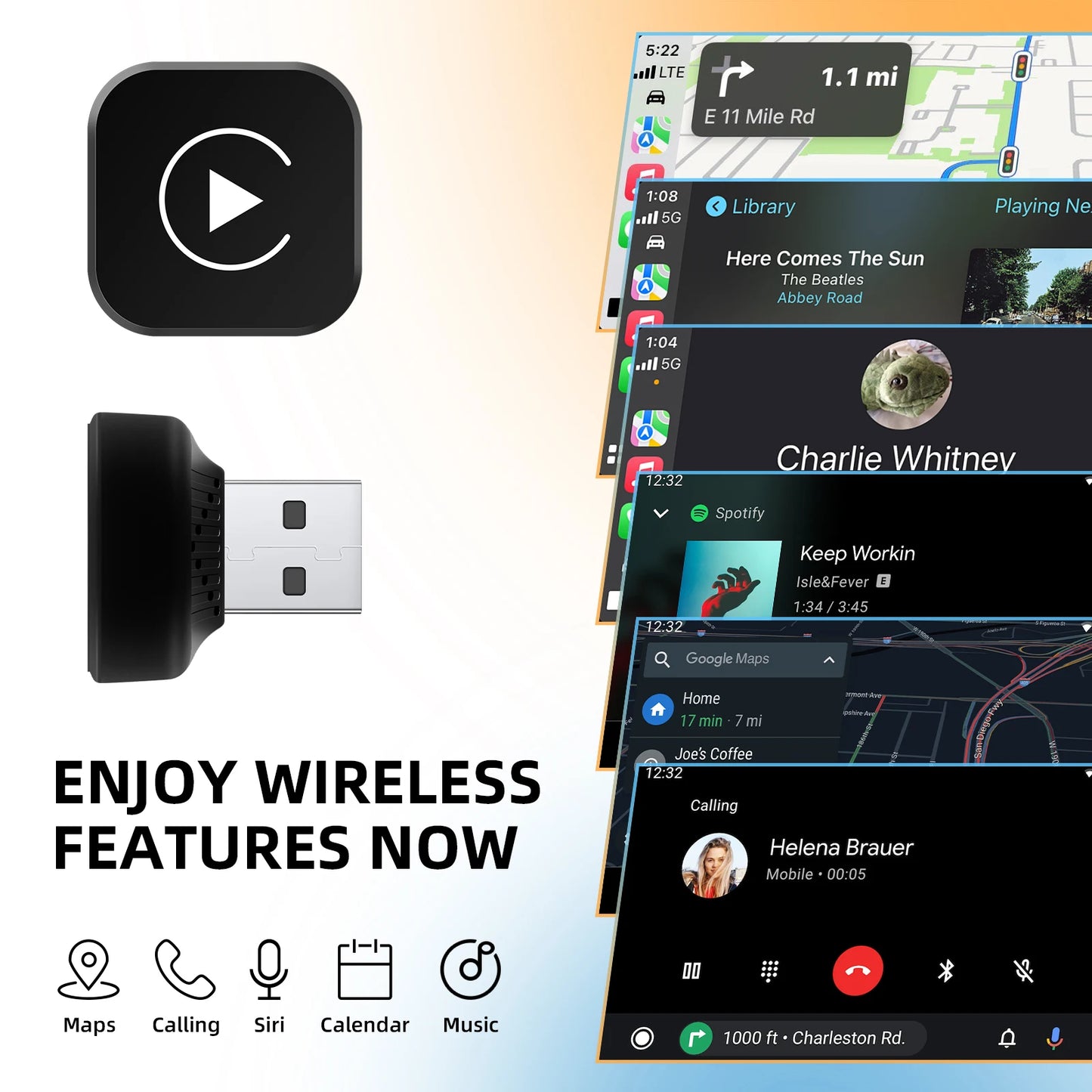 FM Bluetooth Empfänger mit Dual USB Ladegerät – – SwissGlanzGarage Ansicht 3