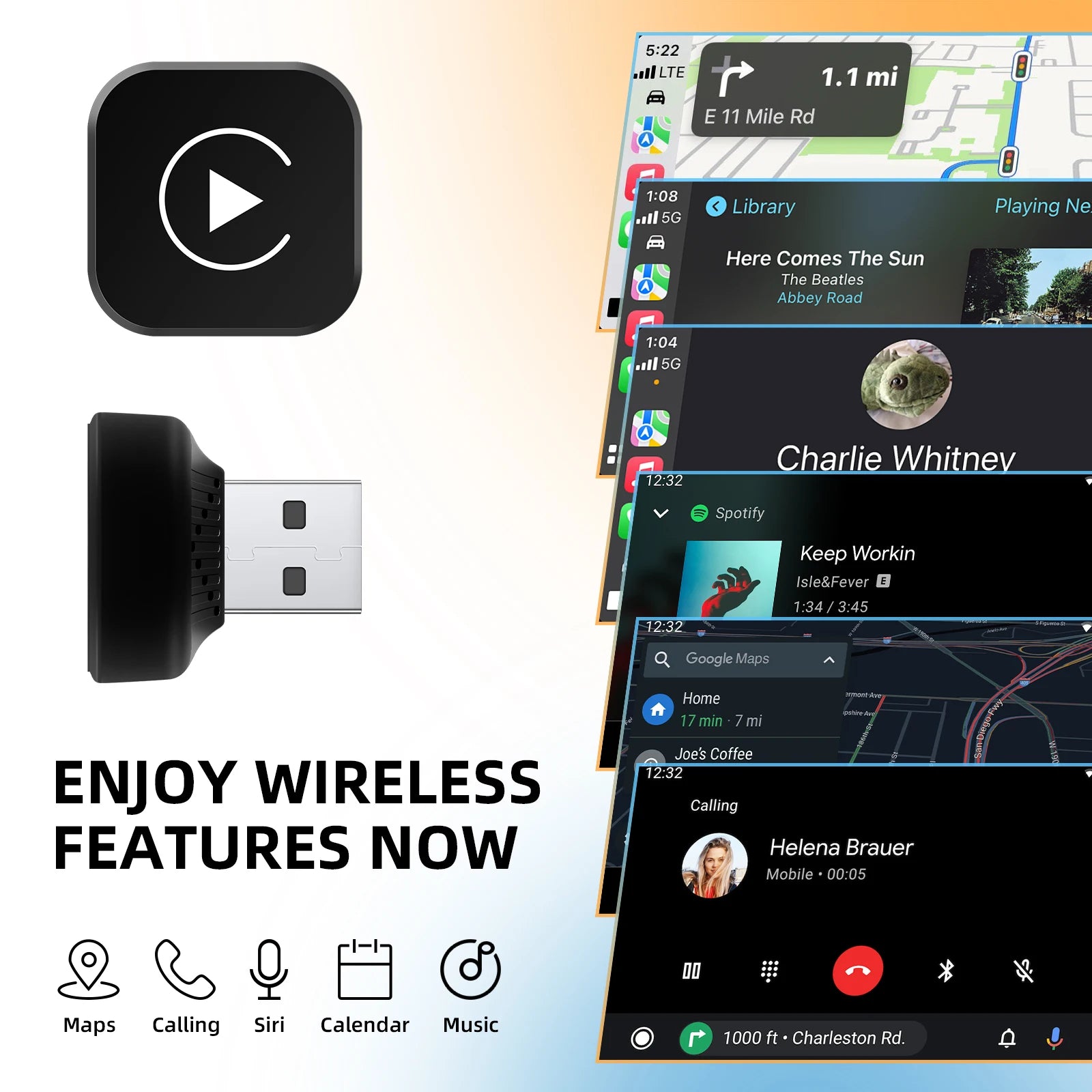 FM Bluetooth Empfänger mit Dual USB Ladegerät – – SwissGlanzGarage Ansicht 3
