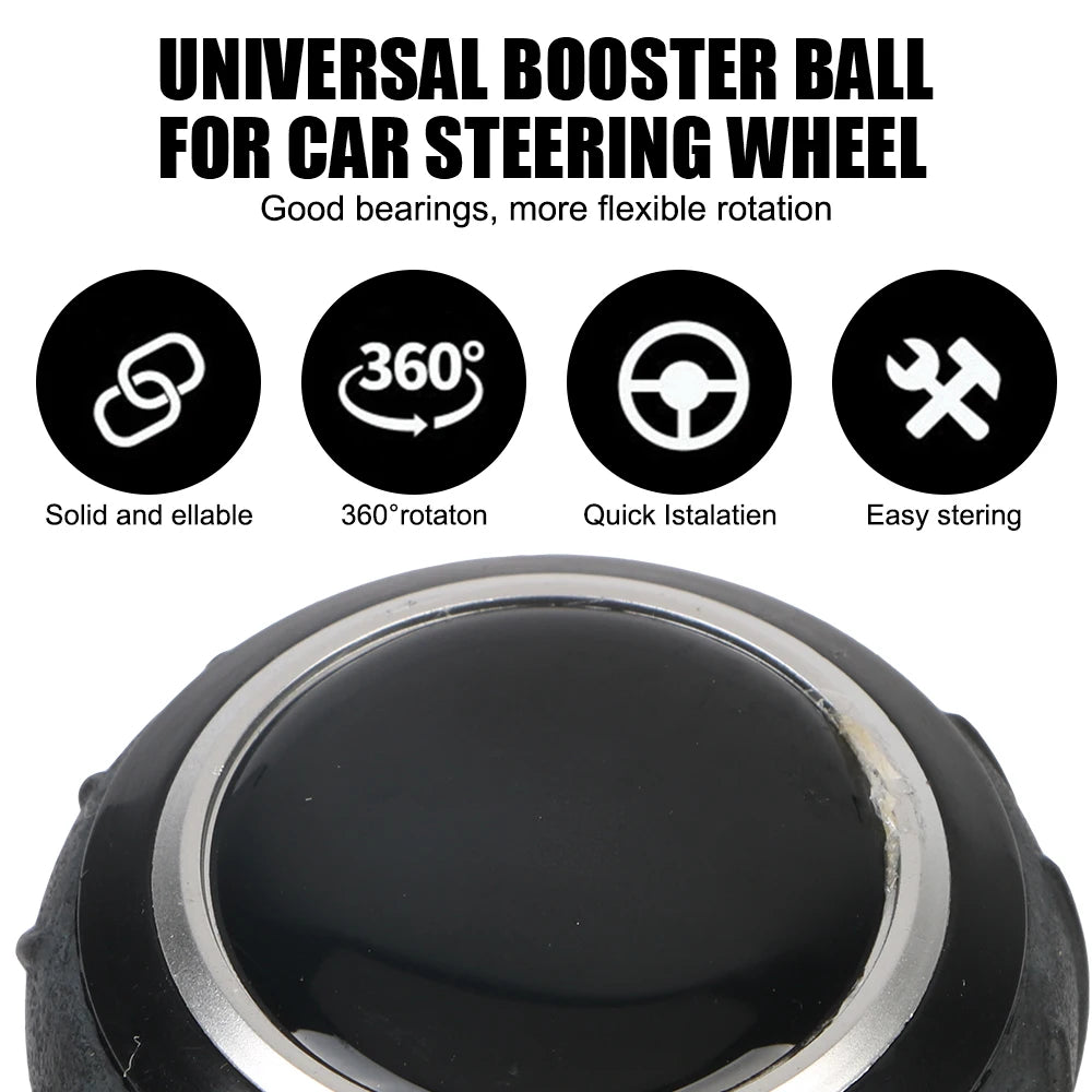 Lenkrad Booster Spinner Knob – SwissGlanzGarage Ansicht 3