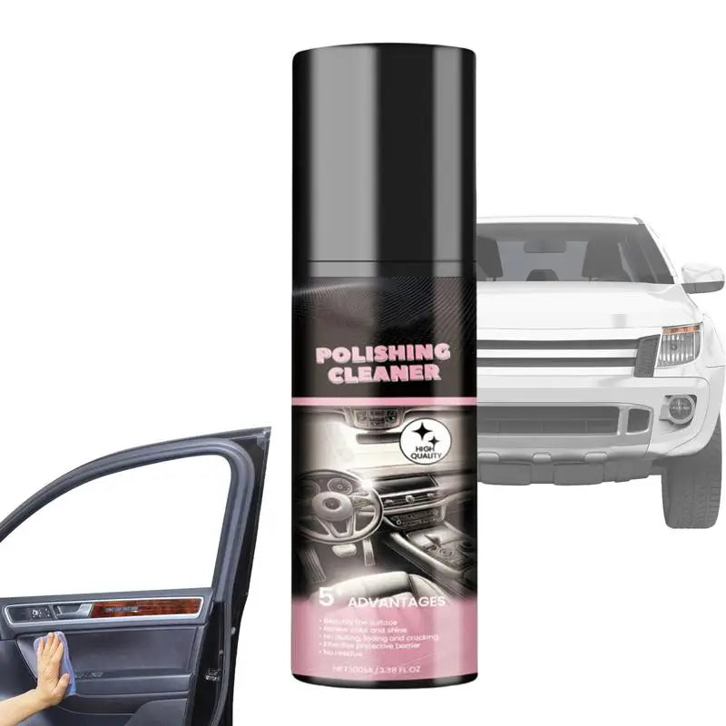 100 ml Auto-Innenpolitur, Auto-Glanz-Reiniger, Innen-Detailer-Spray, schützendes