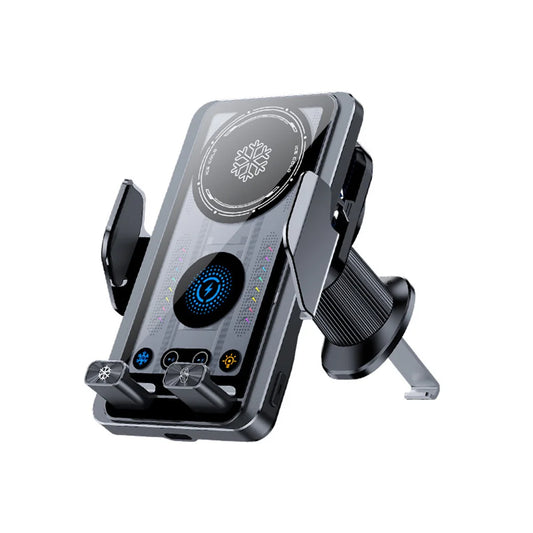15W Kabelloses Lade-Autotelefonhalterung mit Wärmeableitungsdesign