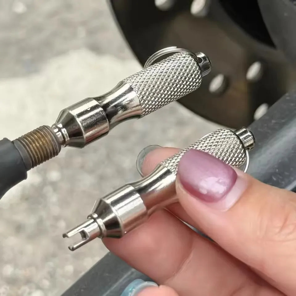 Ventil-Kern-Entferner Set aus Edelstahl – SwissGlanzGarage Ansicht 2