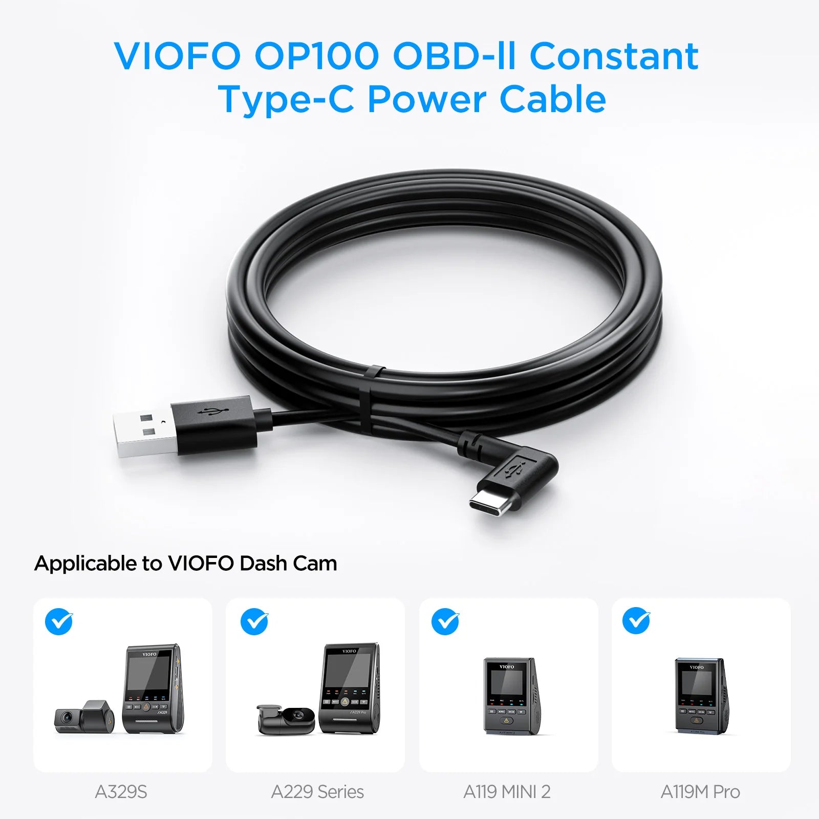 VIOFO OP100 OBD-II Stromkabel für Dashcam – SwissGlanzGarage Ansicht 3