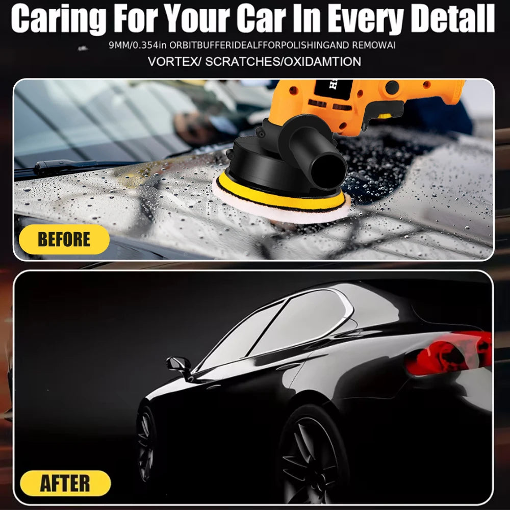 HILDA Auto Polierer Maschine Auto Polieren Maschine Einstellbare Geschwindigkeit Schleifen Wachsen Werkzeuge Auto Zub...