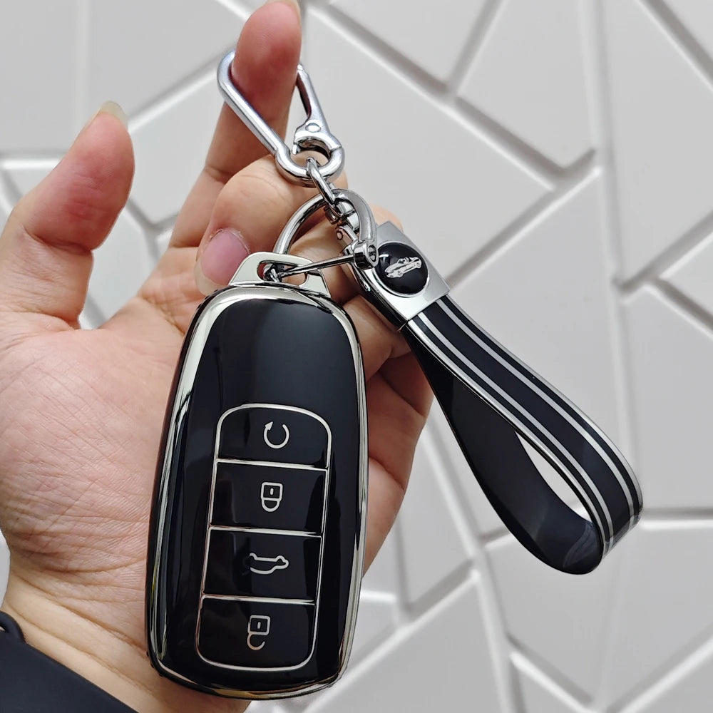 TPU Schlüsselhülle für Chery Ebro S800 S700 – SwissGlanzGarage Ansicht 6