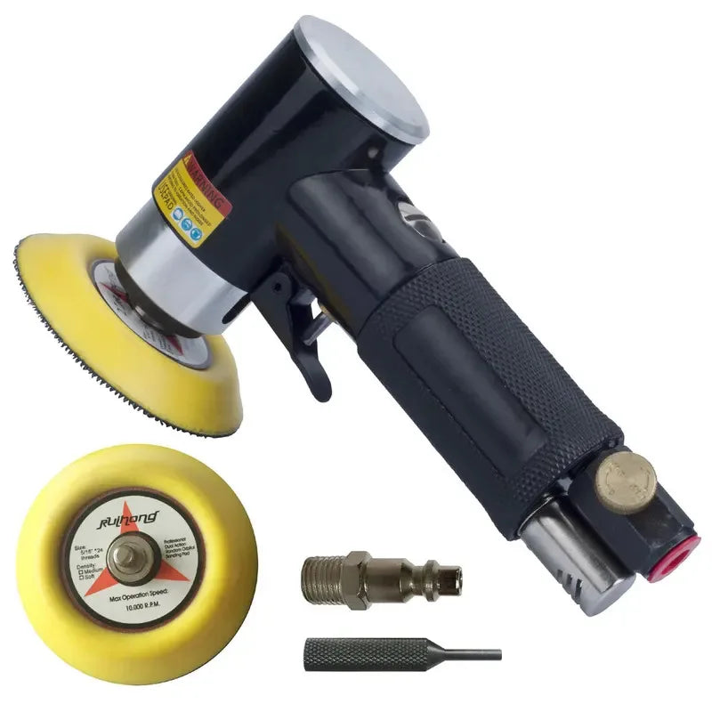 Pneumatische Poliermaschine Schleifmaschine 2 Zoll 3 Zoll Exzenter-Schleifmaschine