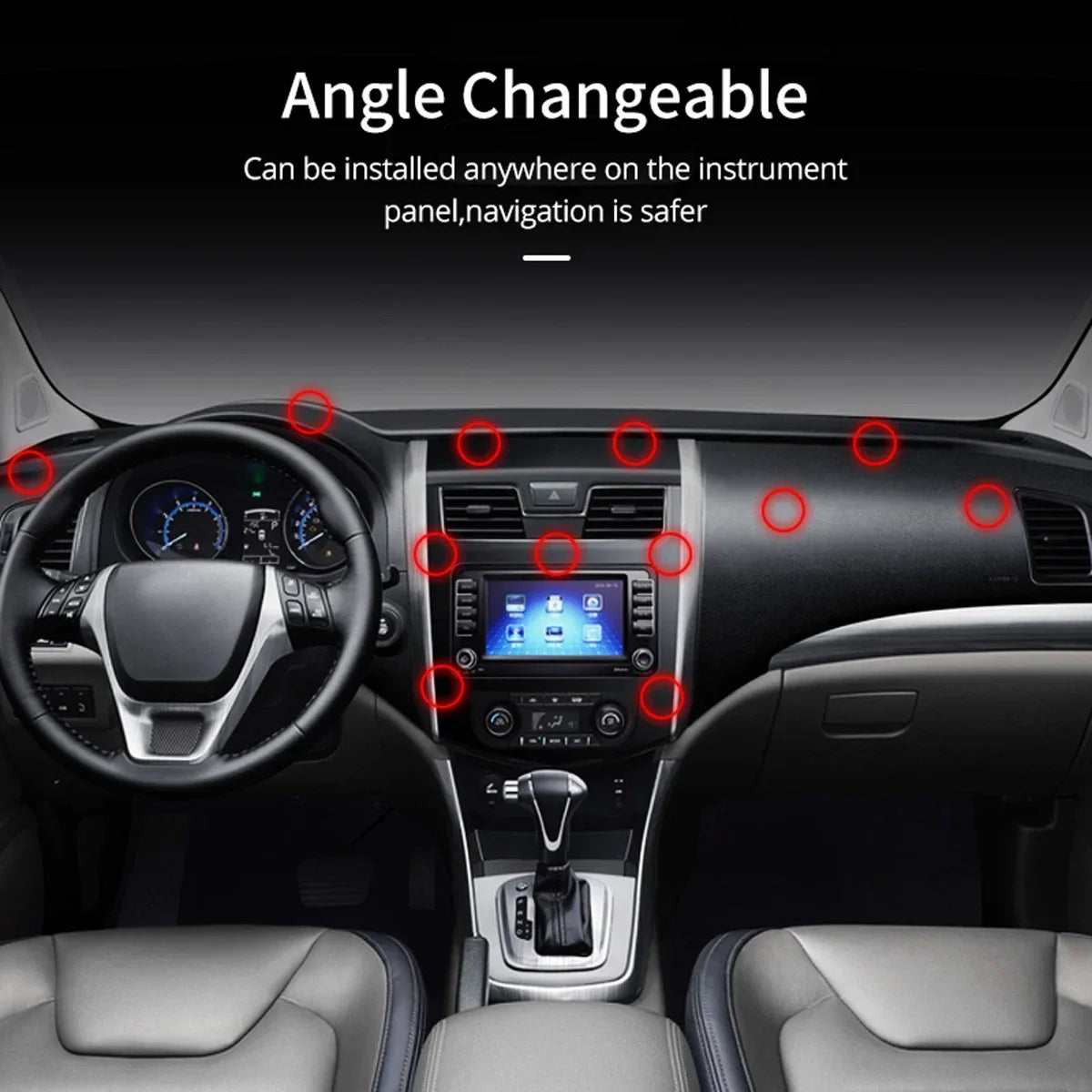 Magnetische Auto Telefon Halter Auto Air Vent Telefon Halterung Universal Dashboard Magnet Handy Halter Stehen für iP...
