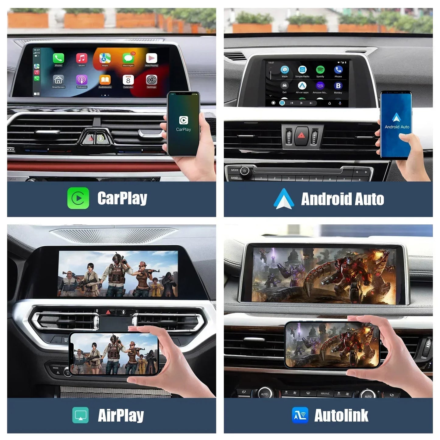 Kabelloser CarPlay Adapter für BMW NBT CIC – SwissGlanzGarage Ansicht 3