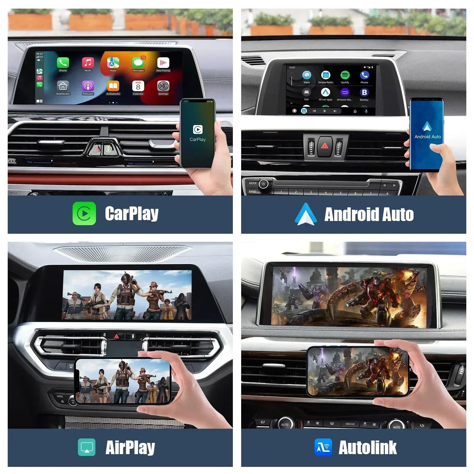 Kabelloser CarPlay Adapter für BMW NBT CIC – SwissGlanzGarage Ansicht 3
