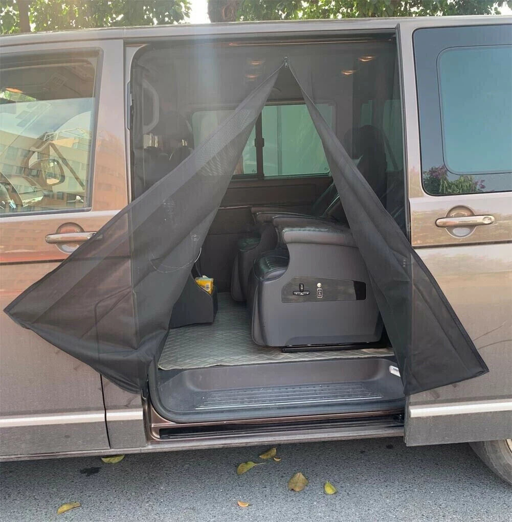 Magnetisches Moskitonetz für VW T5 T6 – SwissGlanzGarage Ansicht 3