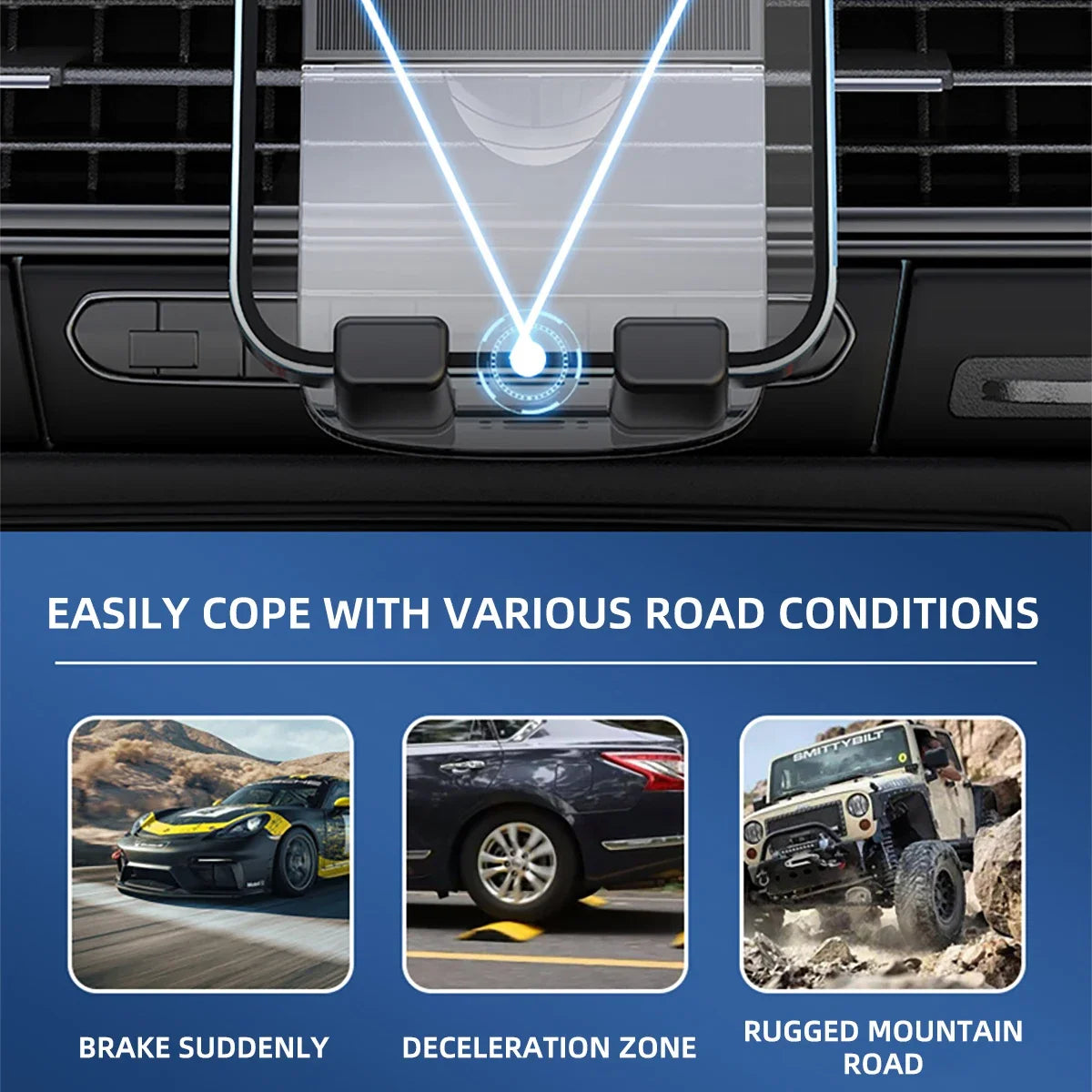 Schwerkraft Autotelefon halter Entlüftung navigations ständer Luft auslass haken Telefon GPS-Halterung Universal Einh...