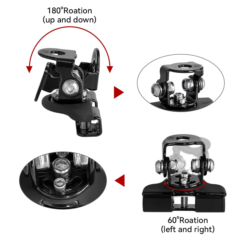 LED Scheinwerfer Halterung Set – SwissGlanzGarage Ansicht 4