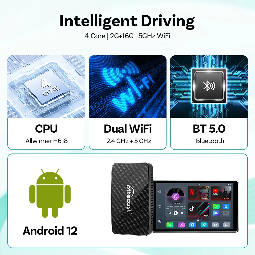 Ottocast Play2 Video Pro Carplay Ai Box – SwissGlanzGarage Ansicht 4