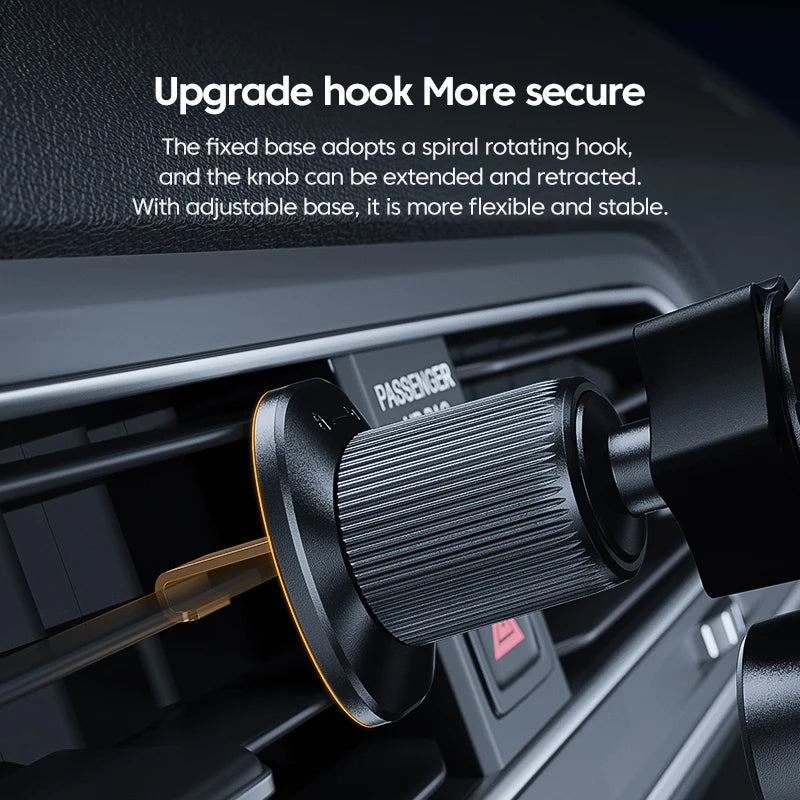 66W Tragbarer Handyhalter fürs Auto mit kabelloser Ladefunktion für iPhone, Samsung, Xiaomi, schnelle kabellose Autol...