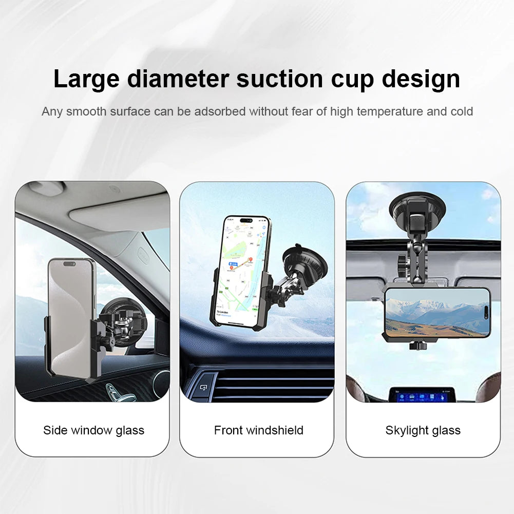 Autotelefonhalter, starke Saugkraft, Autotelefonhalterung, verstellbare Handyhalterung, Handyhalter für Autofenster, ...