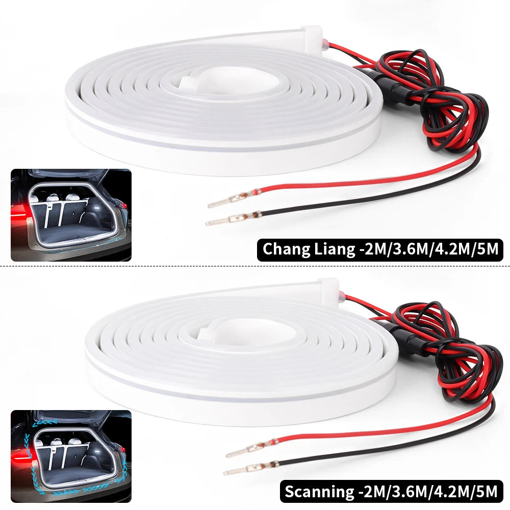 Kofferraum-Beleuchtung LED-Streifen 2/4M – SwissGlanzGarage Ansicht 6