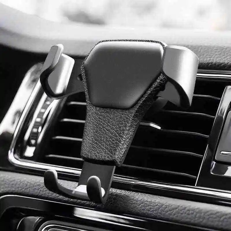 Mobiler Auto-Lüftungsclip Schwerkraft-Handyhalterung Tragbare Mechanische Auto-Handyhalterung mit Clip