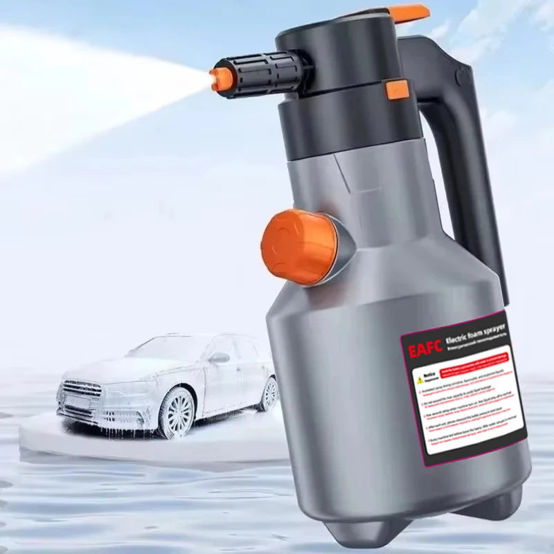 Elektrischer Schaumreiniger Sprayer – SwissGlanzGarage Ansicht 2