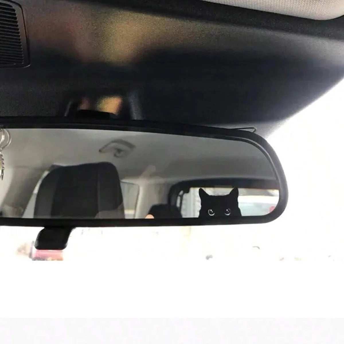 Katze Peeker Auto-Aufkleber – SwissGlanzGarage Ansicht 4