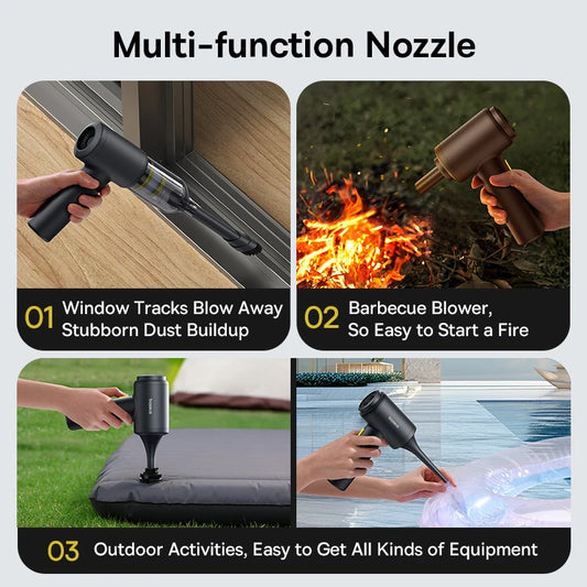 Baseus Auto-Staubsauger Kabellos 4-in-1 – SwissGlanzGarage Ansicht 2