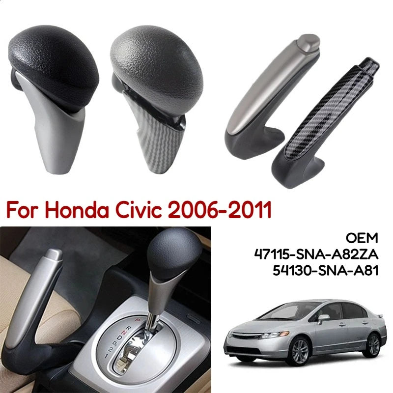 Automatischer Schaltknauf für Honda Civic 2006-2011 – SwissGlanzGarage Ansicht 2