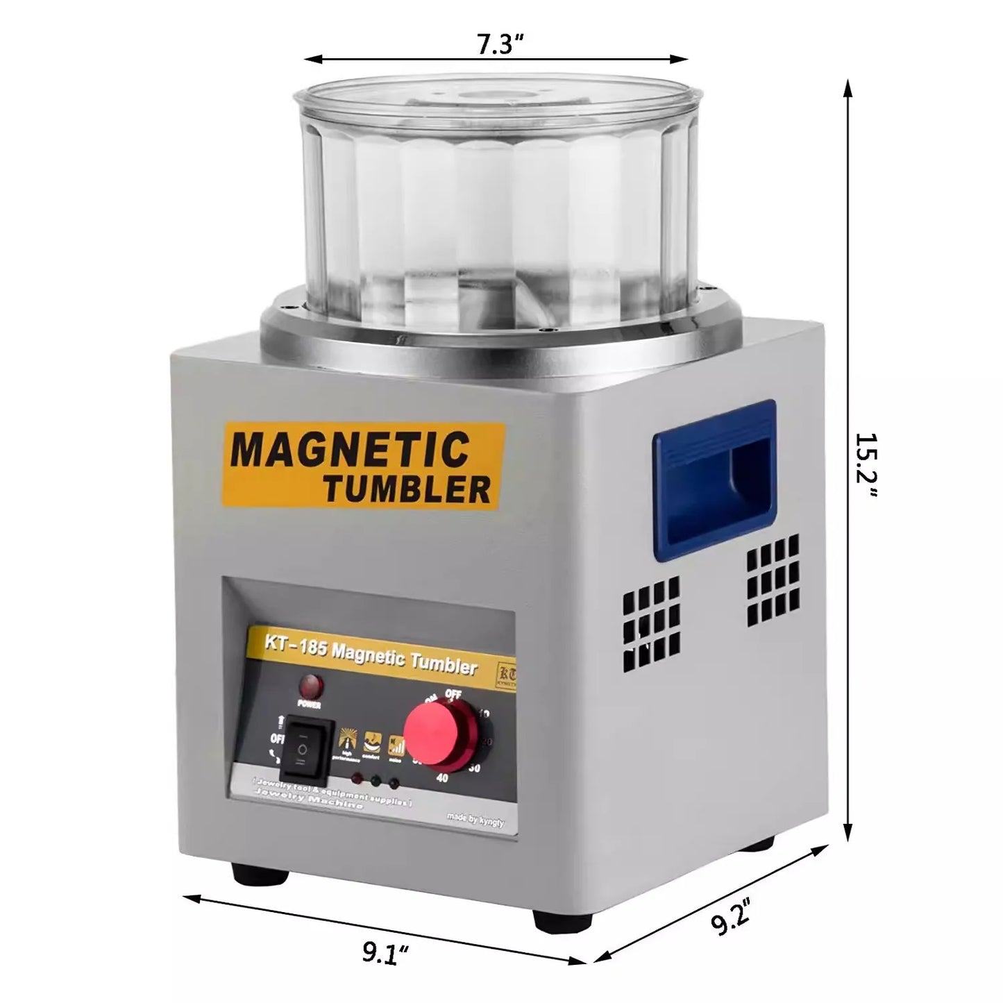 Elektrische magnetische Poliermaschine, Reinigung, Polieren, magnetische Entgratungsausrüstung, Schmuck, Schmuck, mag...