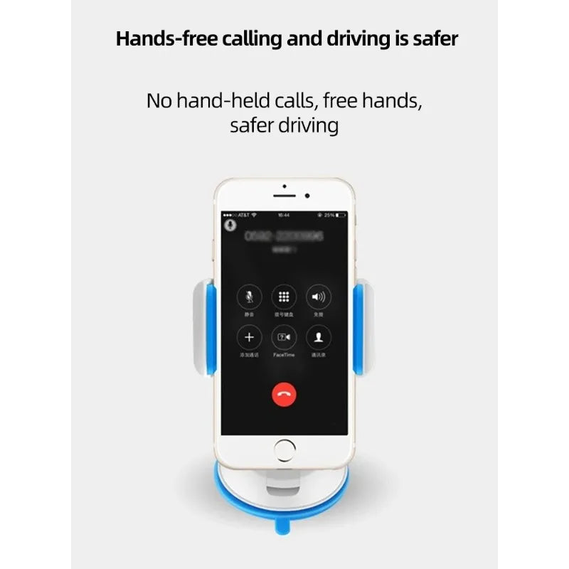 Auto-Handyhalterung mit starkem Saugnapf für Windschutzscheibe und Armaturenbrett, geeignet für alle Smartphones