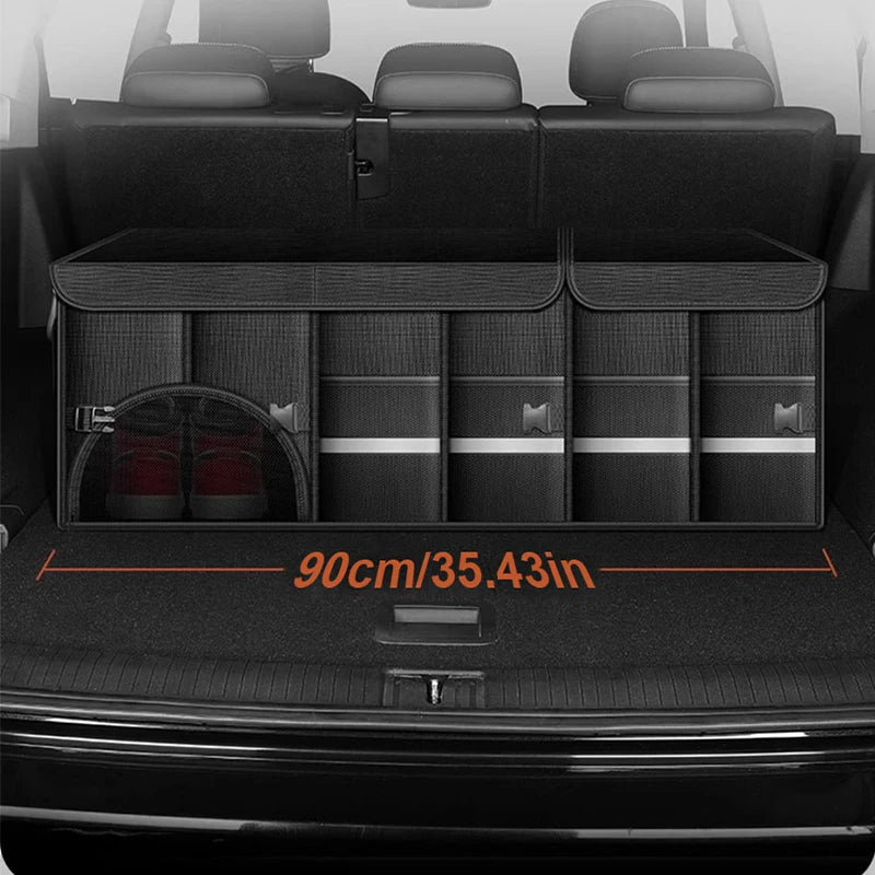 Auto-Rücksitz-Organizer Oxford-Stoff – faltbar – SwissGlanzGarage Ansicht 6