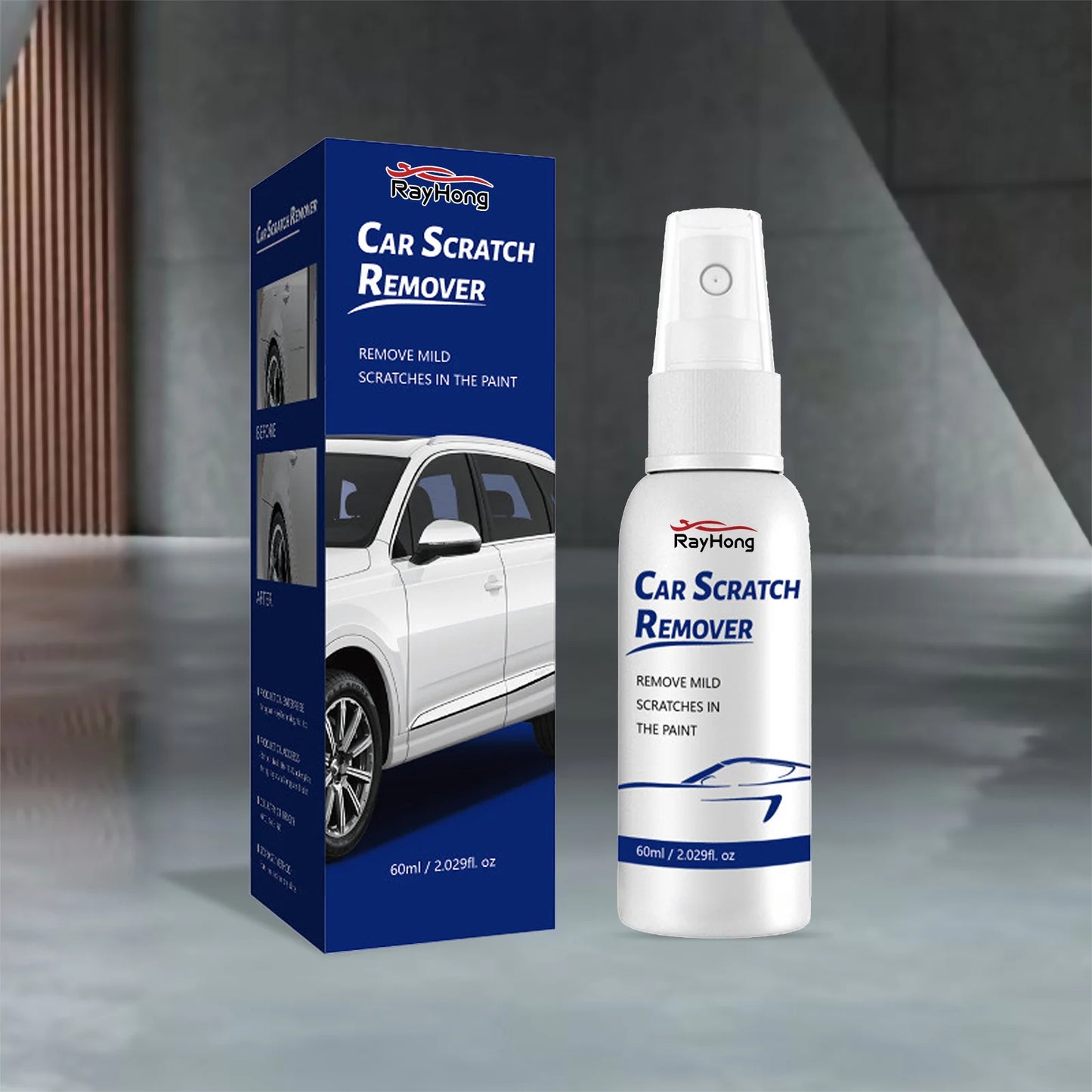 Autolack-Kratzer-Reparaturspray - 60ml Hochleistungs-Politur & Kratzerentferner für Fahrzeuge, LKWs, Motorräder