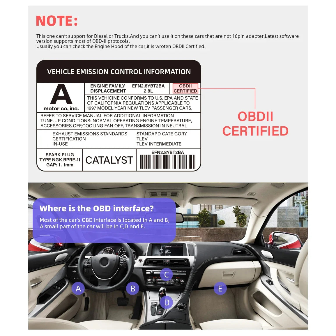 Mini ELM327 V1.5 V2.1 OBD 2 Bluetooth Diagnosegerät – SwissGlanzGarage Ansicht 4