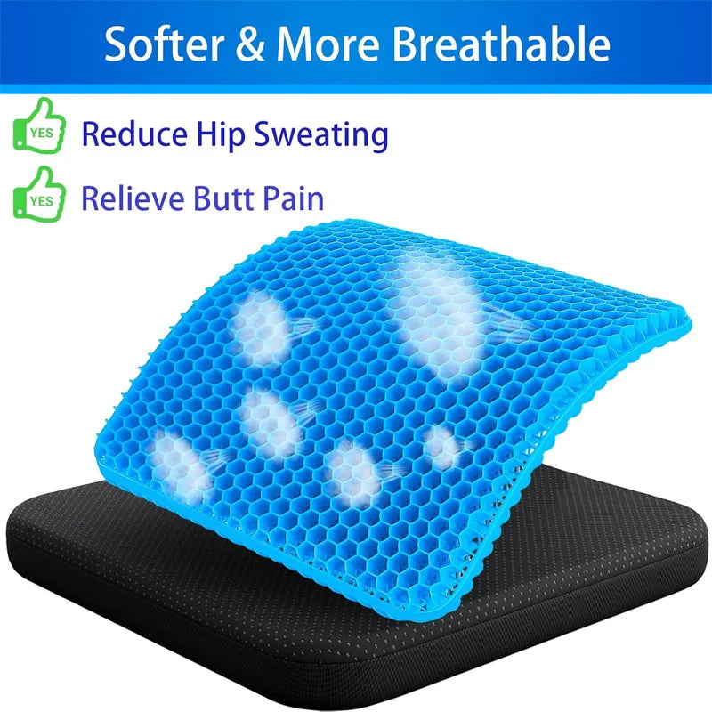 3D Honeycomb Auto Sitz Cushion – SwissGlanzGarage Ansicht 4