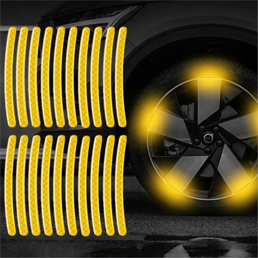 10 Reflektierende Aufkleber Set – SwissGlanzGarage Ansicht 2
