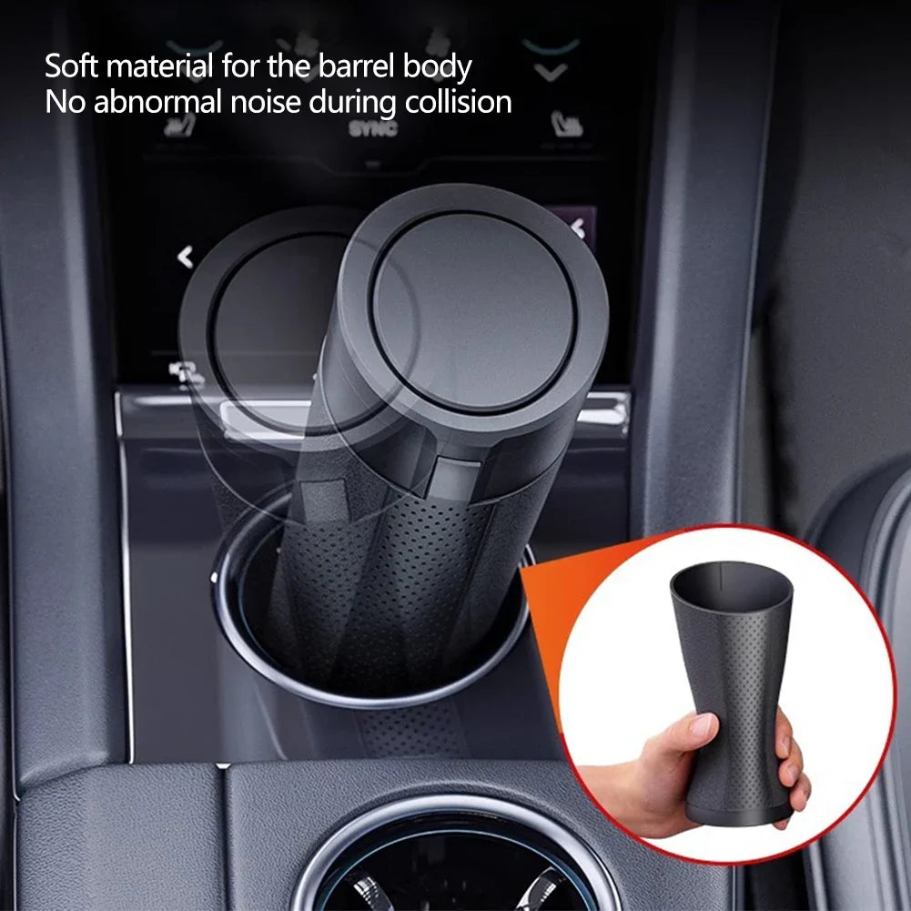 Auto Mülleimer Kann Mini Auto Staub Organizer Auto Innen Müll Tasche