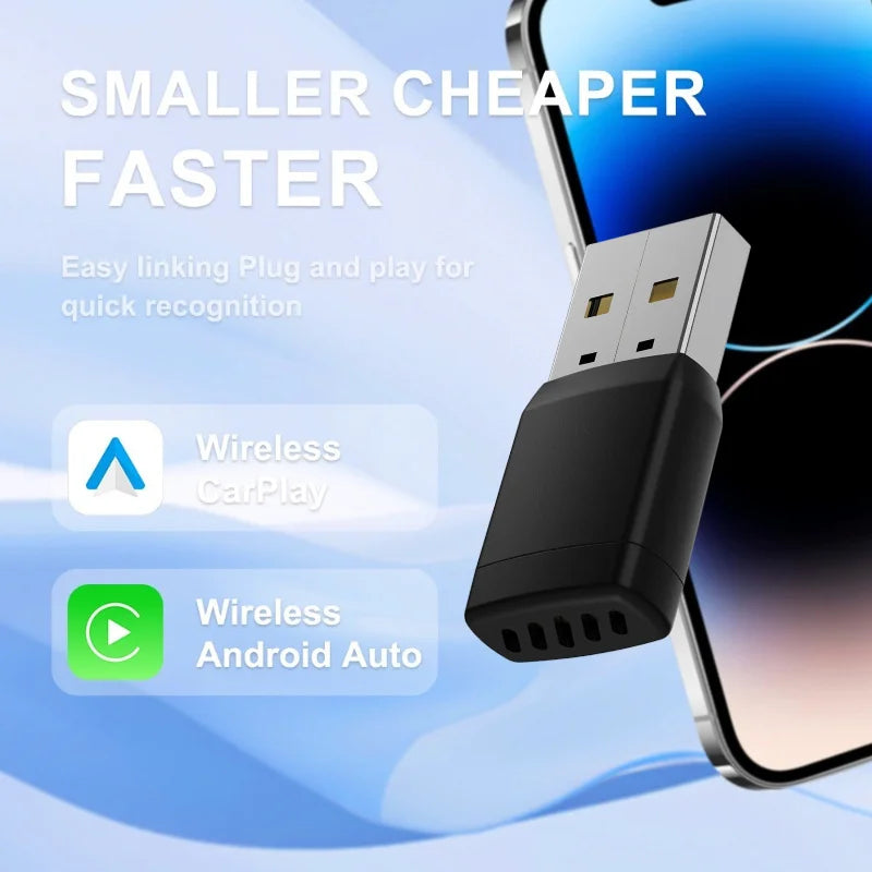 PLAYAIBOX Kabellos 2IN1 CarPlay Android Auto Adapter – – SwissGlanzGarage Ansicht 2