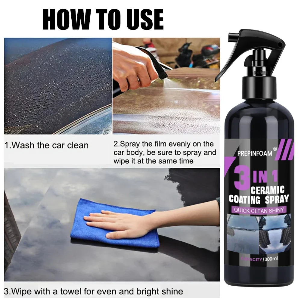 Auto Keramik Beschichtung Spray Beschichtung Nano Kristall Hydrophobe Schicht Polieren Farbe Beschichtung Mittel Auto...