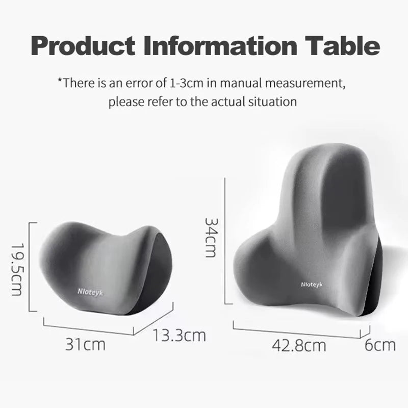 Ergonomisches Nackenkissen & Lordosenkissen – SwissGlanzGarage Ansicht 5