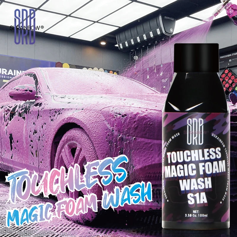 Glänzender Schutz für dein Fahrzeug - Pink Foaming