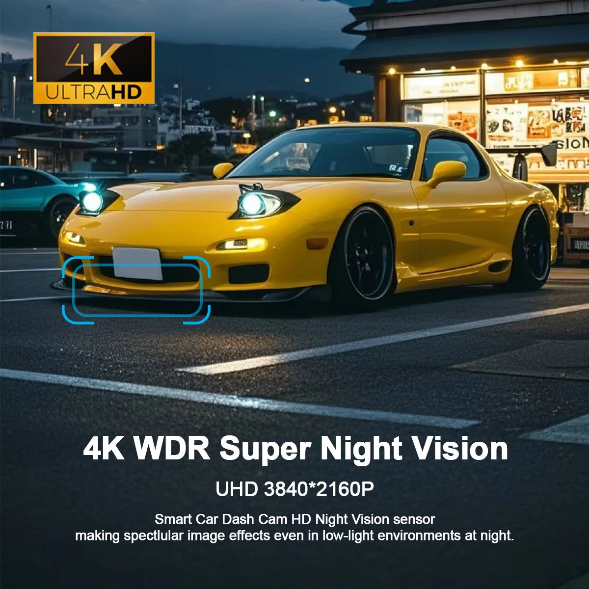 Dashcam 4K WiFi mit 24H Parküberwachung – SwissGlanzGarage Ansicht 4