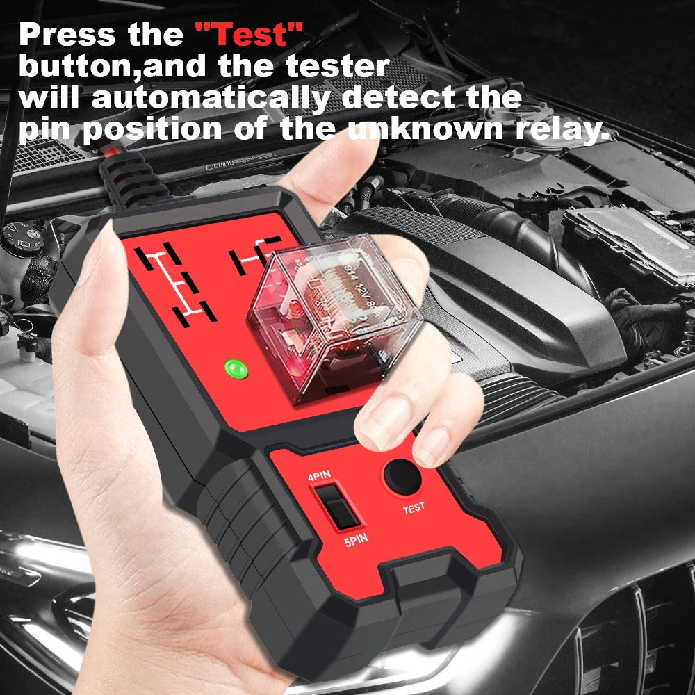Universal Relais-Tester 12V Batterie-Prüfer – SwissGlanzGarage Ansicht 4