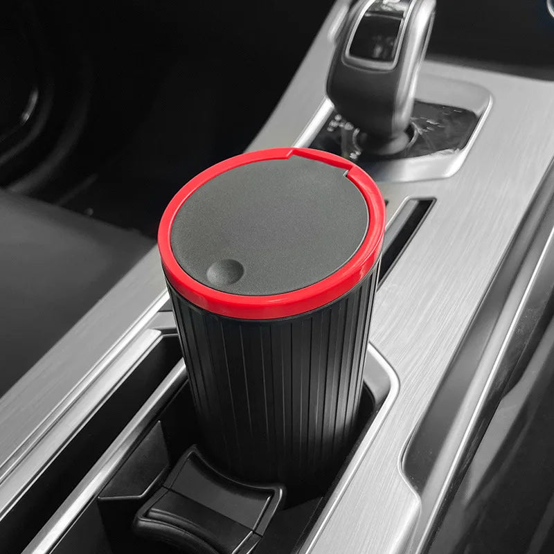 Auto Mülleimer Kann Mini Auto Staub Organizer Auto Innen Müll Tasche