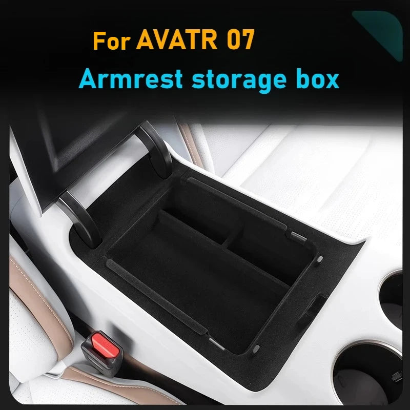 Für AVATR 07 Auto Mittelkonsole Armlehne Aufbewahrungsbox Partition